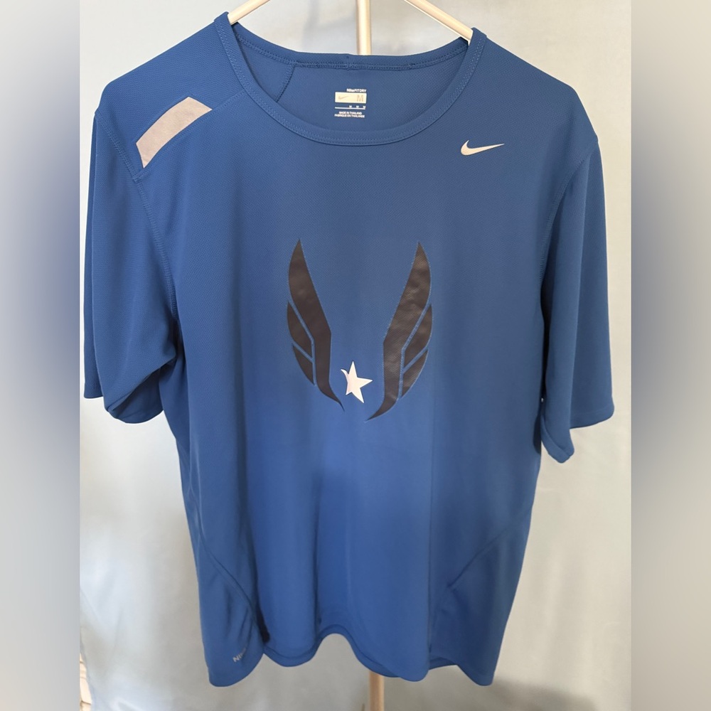 Nike Blue Track & Field Top